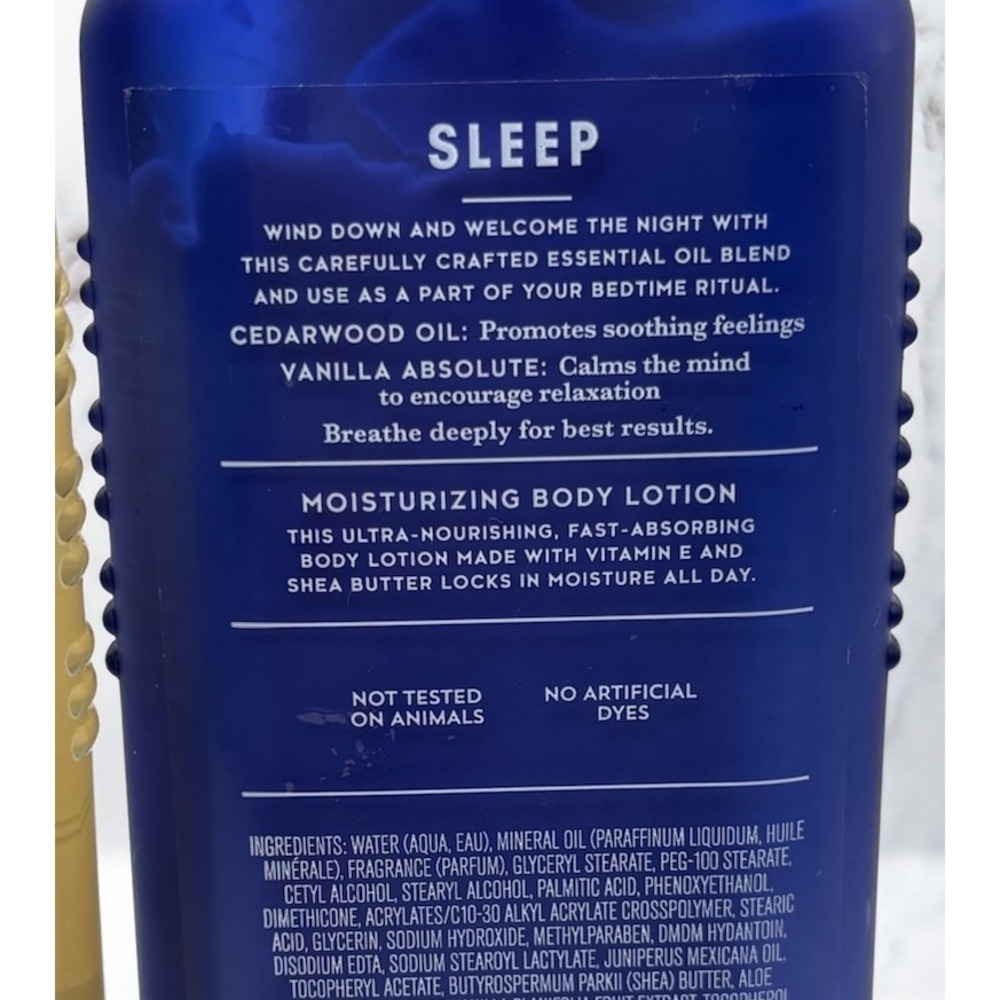 Bath & Body Works Aromatherapy Sleep Lavender & Vanilla Lotion & Body Wash - Picture 5 of 5